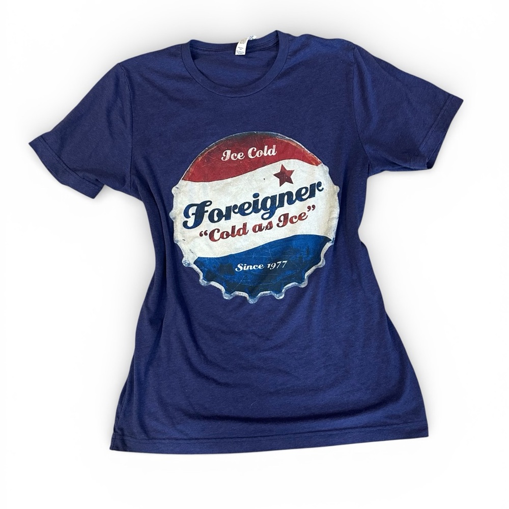 Blue Foreigner 4 Concert Graphic T-Shirt